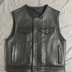 First MFG Lowside Premium Leather Vest 