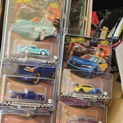 HOTWHEELS PREMIUM, BOULEVARD  PACK OF 5