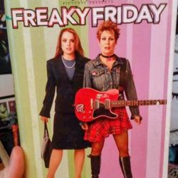 Disney Freaky Friday VHS 