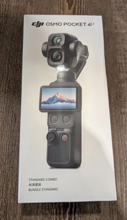 New DJI osmo pocket 4p