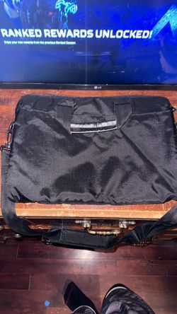 Black Nylon Laptop Bag