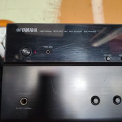 Yamaha Natural Sound AV Receiver. Model RX V485