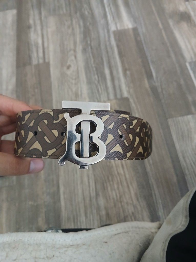 Burberry Monogram Belt