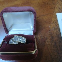 Diamond Anniversary Ring. Size 7.5