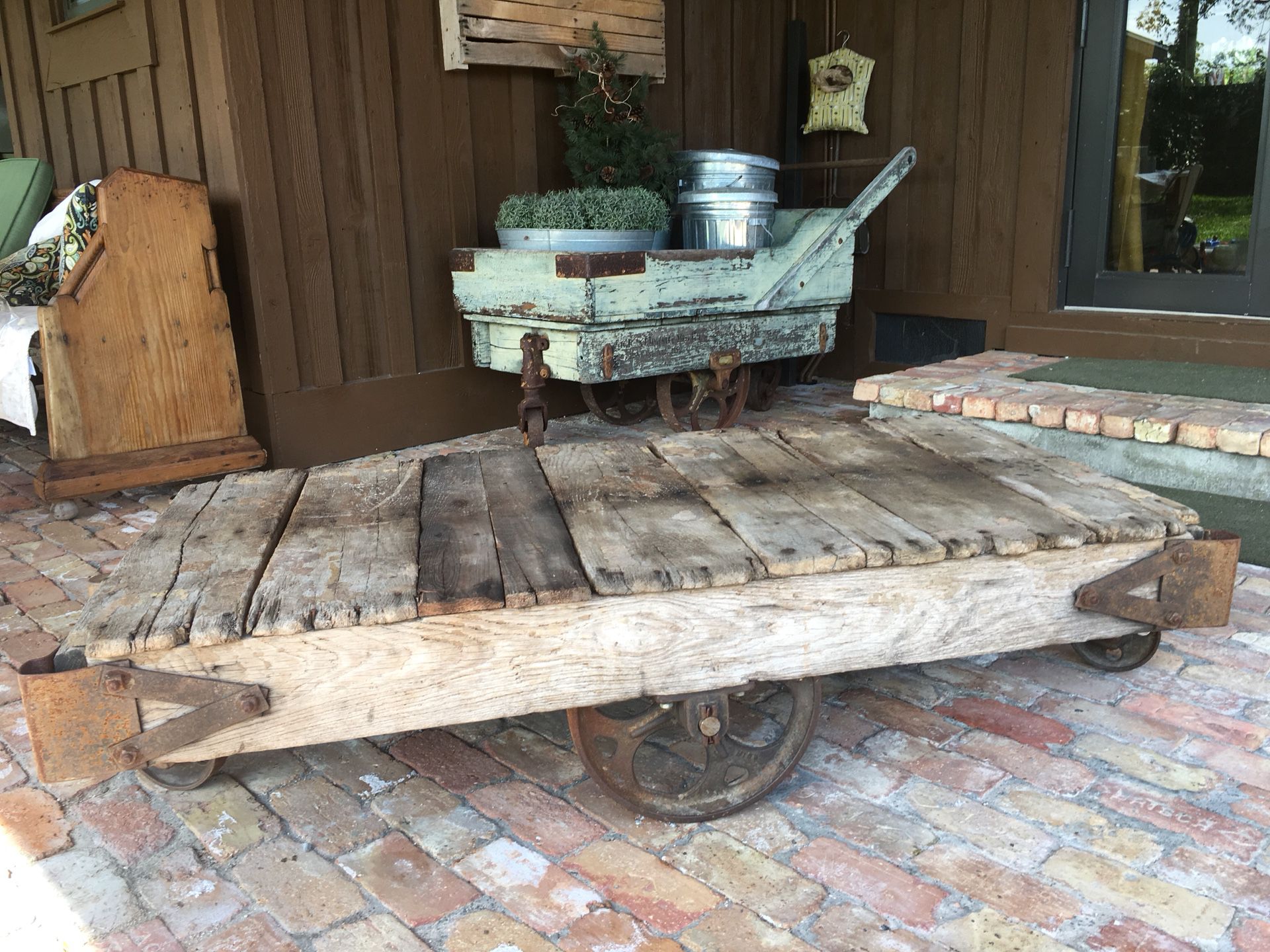 Original vintage/antique furniture cart