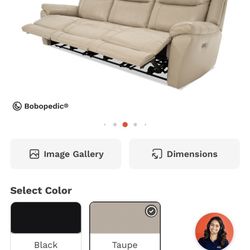 Brand New Leather Couch 