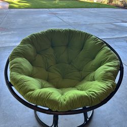 Pier 1  World Market Papason Chair &Cushion