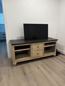 Solid Wood Entertainment Center