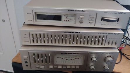 Marantz vintage pm 550dc receiver eq and stereo tuner