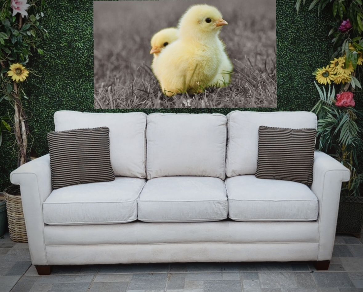 (Free Delivery 🚚) Cream colored LaZboy couch