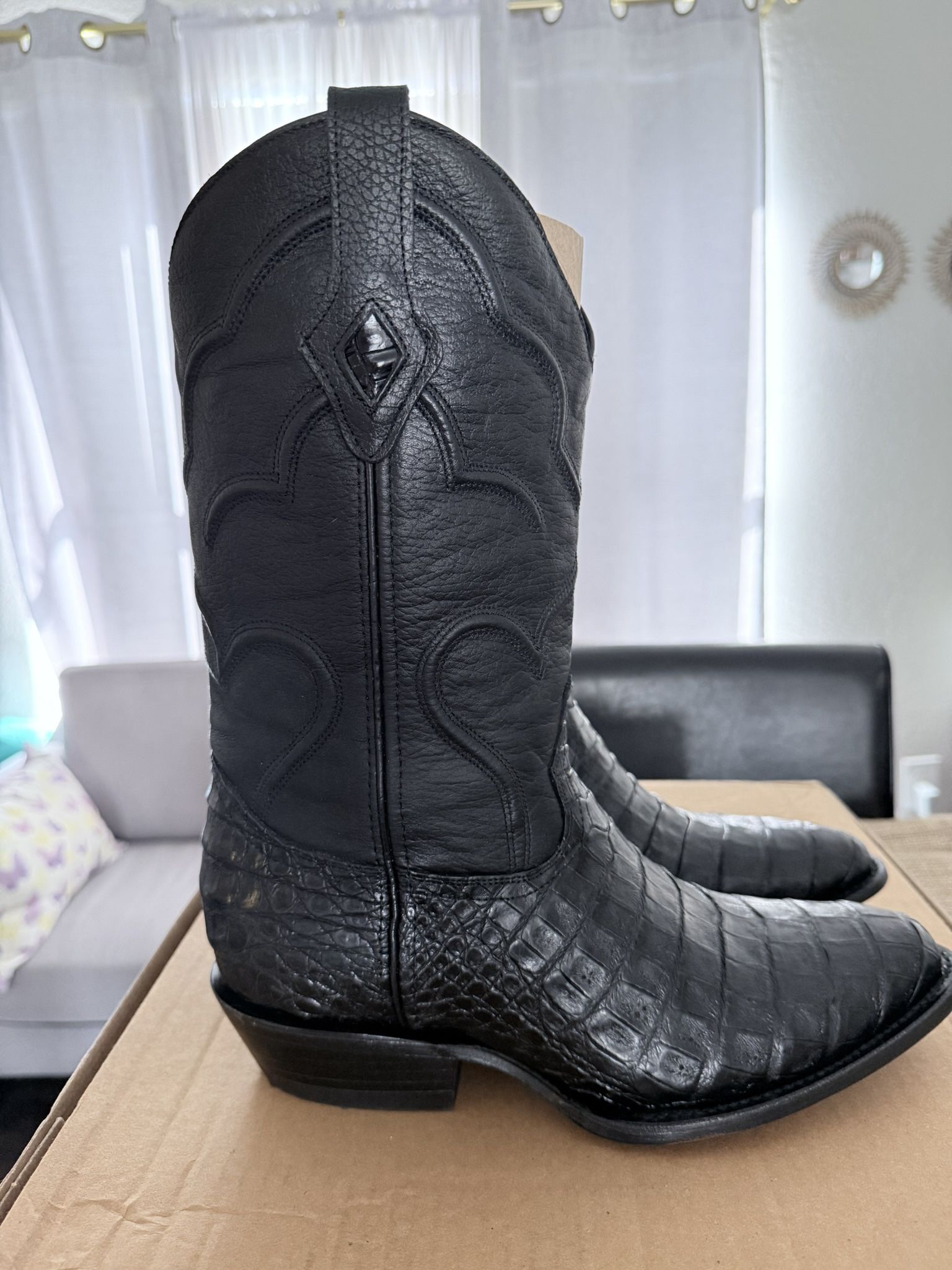 JW RANCH Black BOOTS Original
