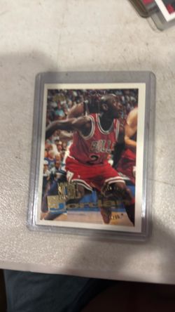 1995 TOPPS 277 MICHAEL JORDAN