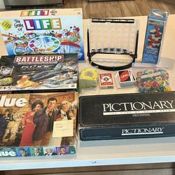 Board And Card Games - lot of 14 games