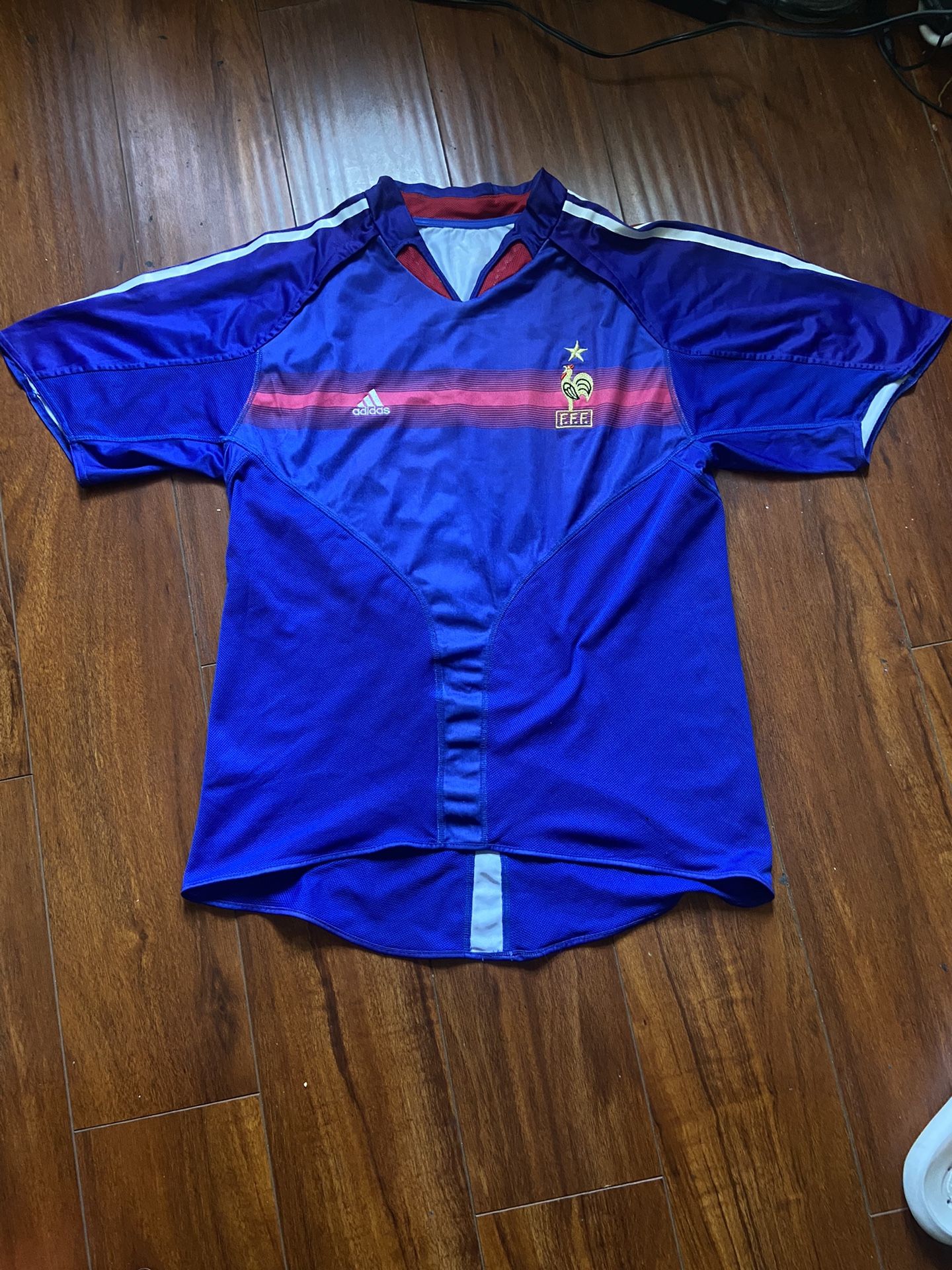 Vintage France Adidas Football Shirt Home