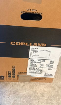 Copeland ZP25LXE-PFV-800 Scroll Compressor 2.5 ton 410A