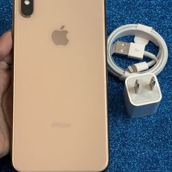 IPhone XS Max (256gb) Gold UNLOCKED, Excellent Condition 