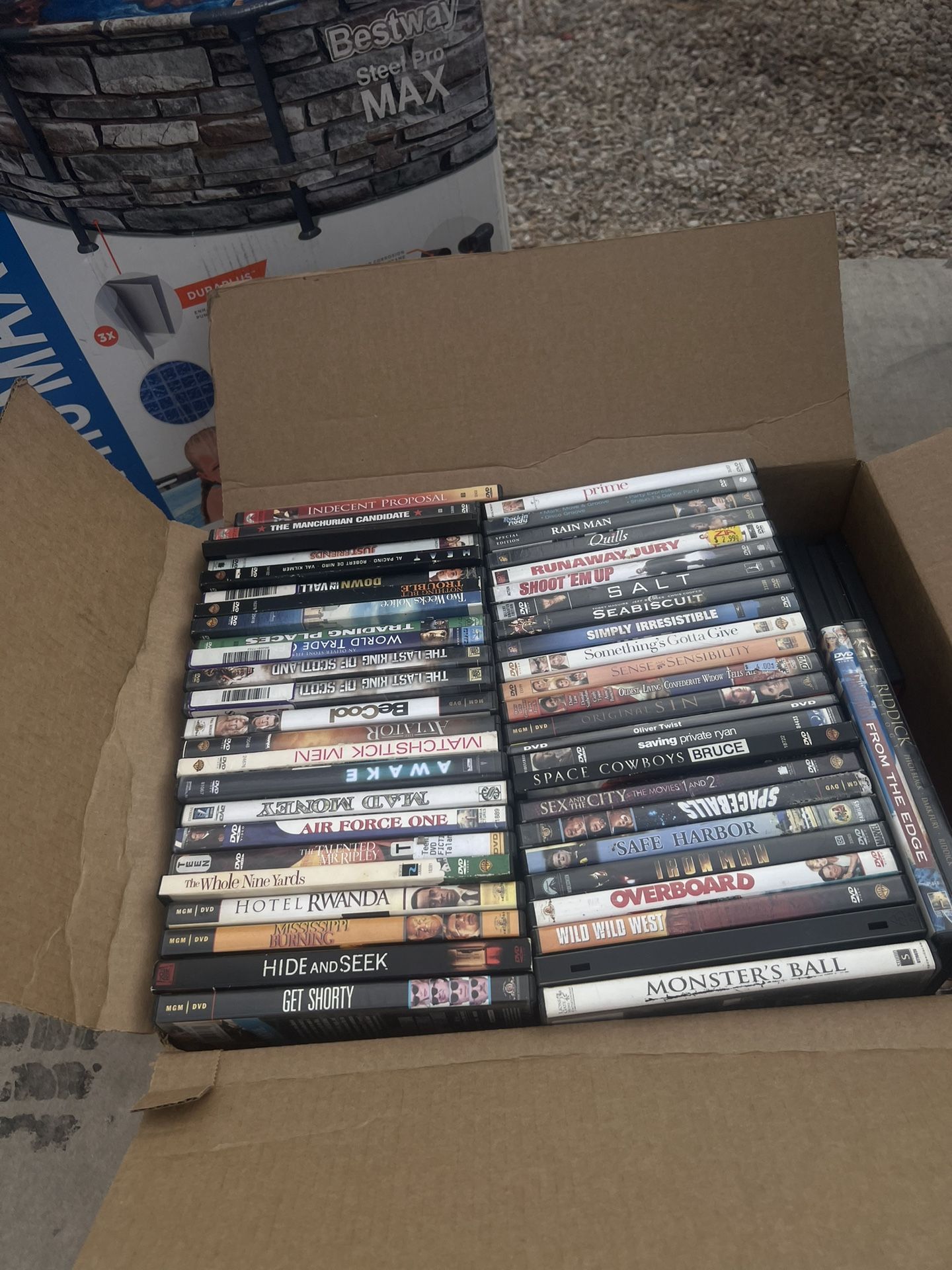 Large Box Of DVD Movies Classics