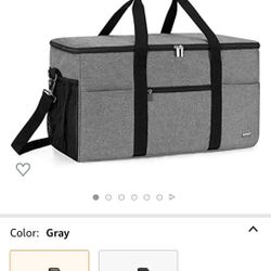 All-in One Bag for Cricut Die-Cut Machine and Cricut Easy Press (9 x 9 inches), Carrying Case for Cricut Machine and Supplies, Compatible with C