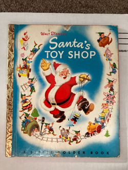 Walt Disney’s Santa’s Toy Shop FIRST EDITION