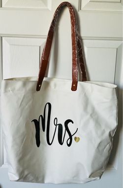 Mrs. Canvas Tote Bag