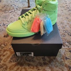 Billie Eilish Jordan 1 Ajko Size 12w 10.5m