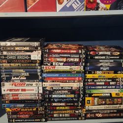 Wwe/wwf Figures,cards, Dvds 