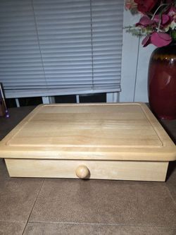 Wooden box organizer