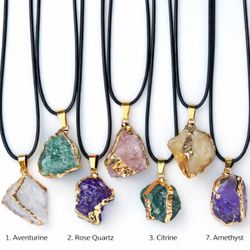 Handmade Necleses From Natural Stones