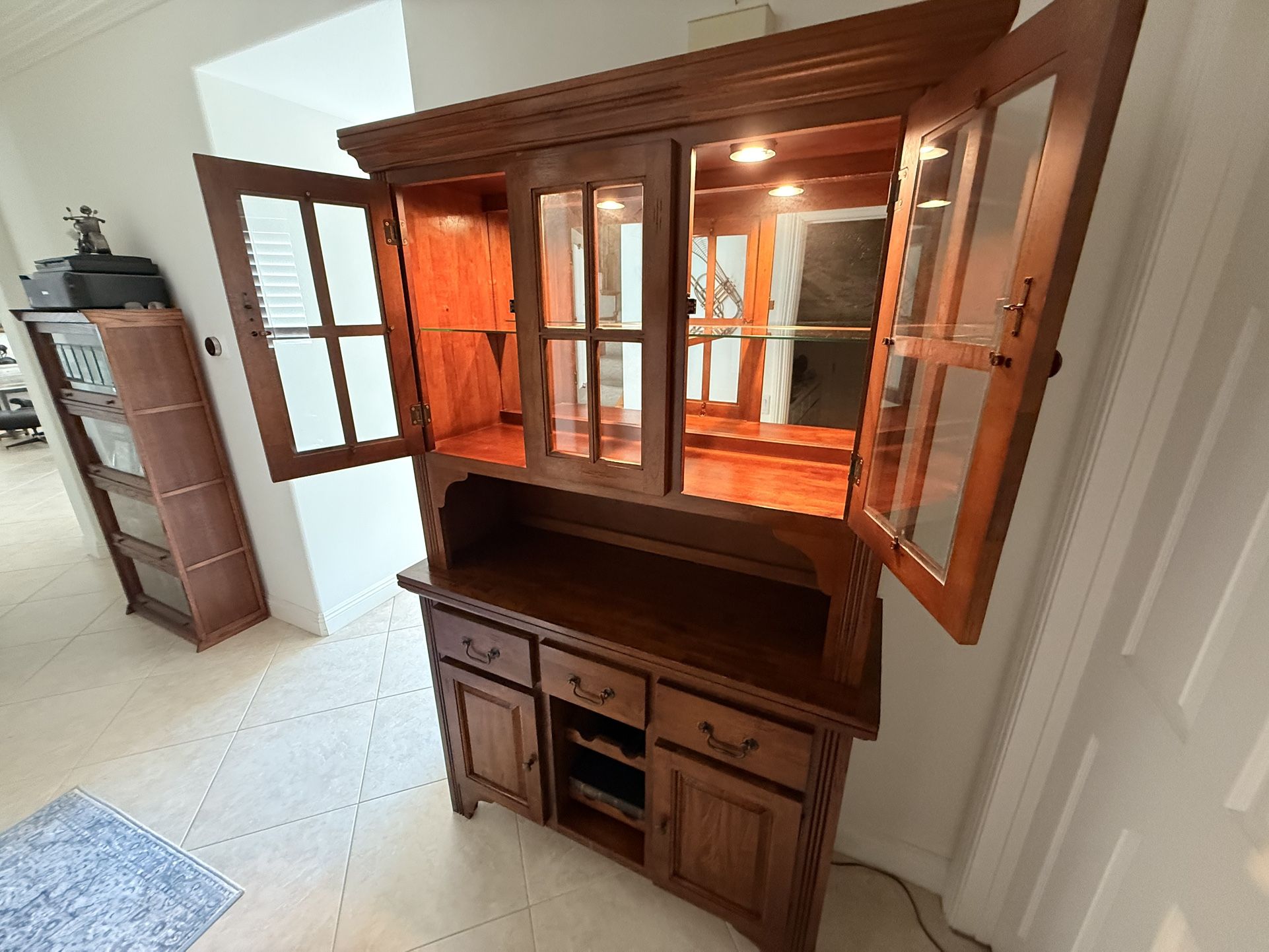 Kitchen Accent Lights Lighting Hutch Dining Room 78” X 48”