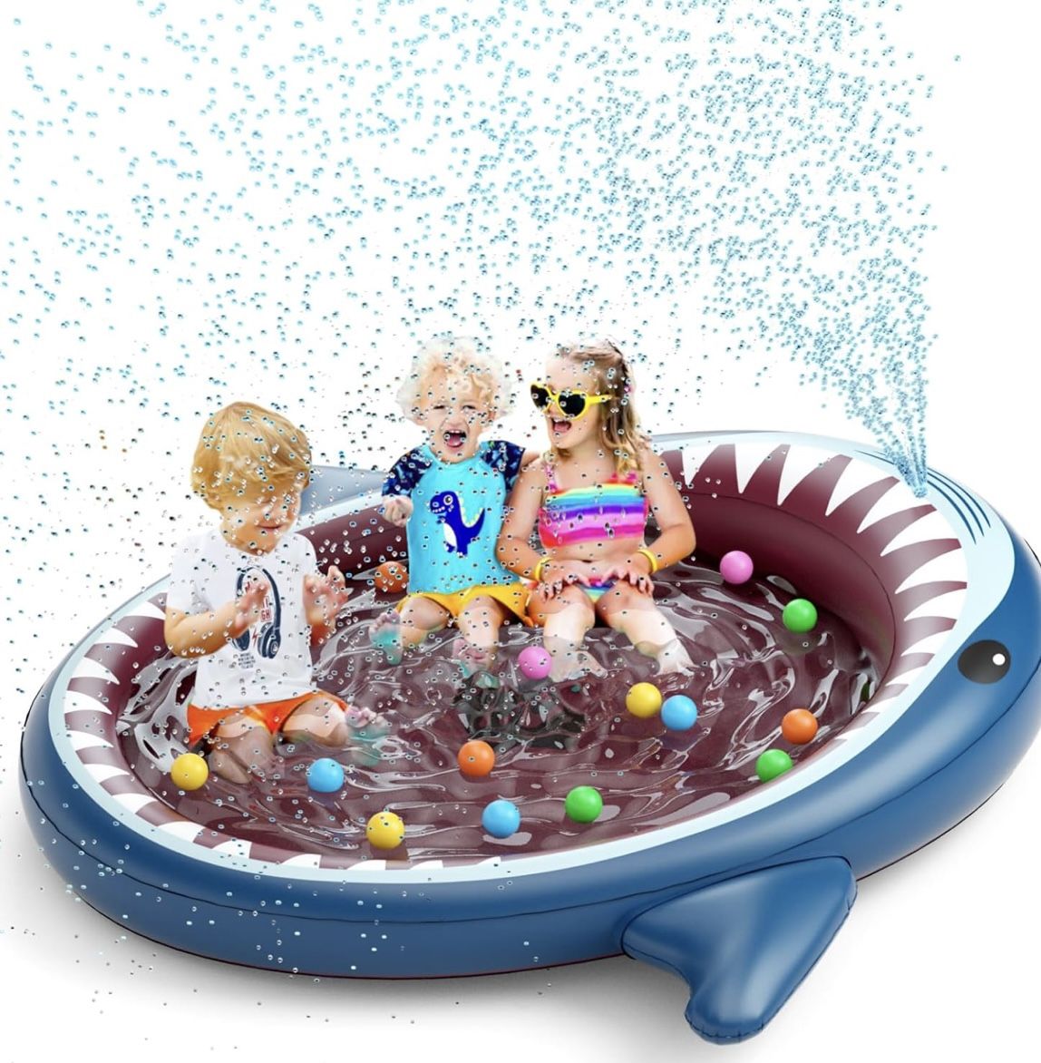 Sprinkler Shark Pool