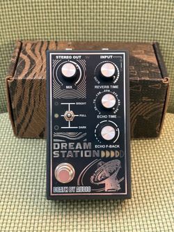 Death by Audio Dream Station reverb and delay pedal