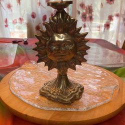 Sunshine Pewter candle stick