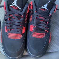 Jordan 4 Red Thunder 