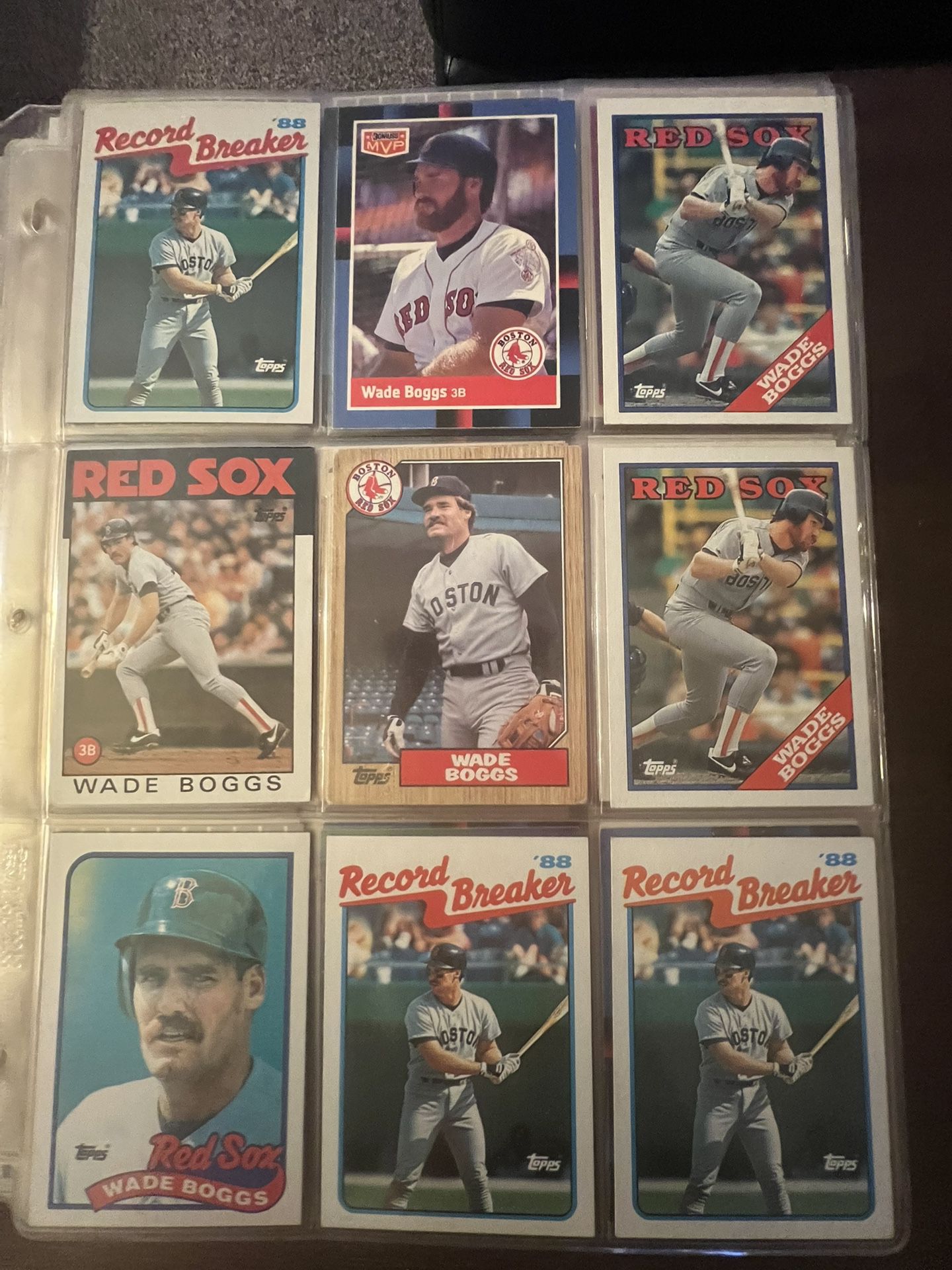 WADE BOGGS Baseball Cards (See Other Listings)
