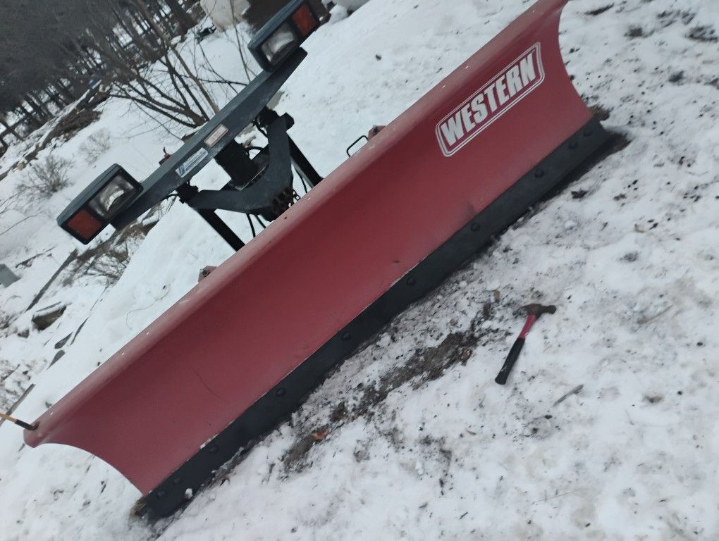 7.5 Snow Plow Nothing Else Western Ultra Mount