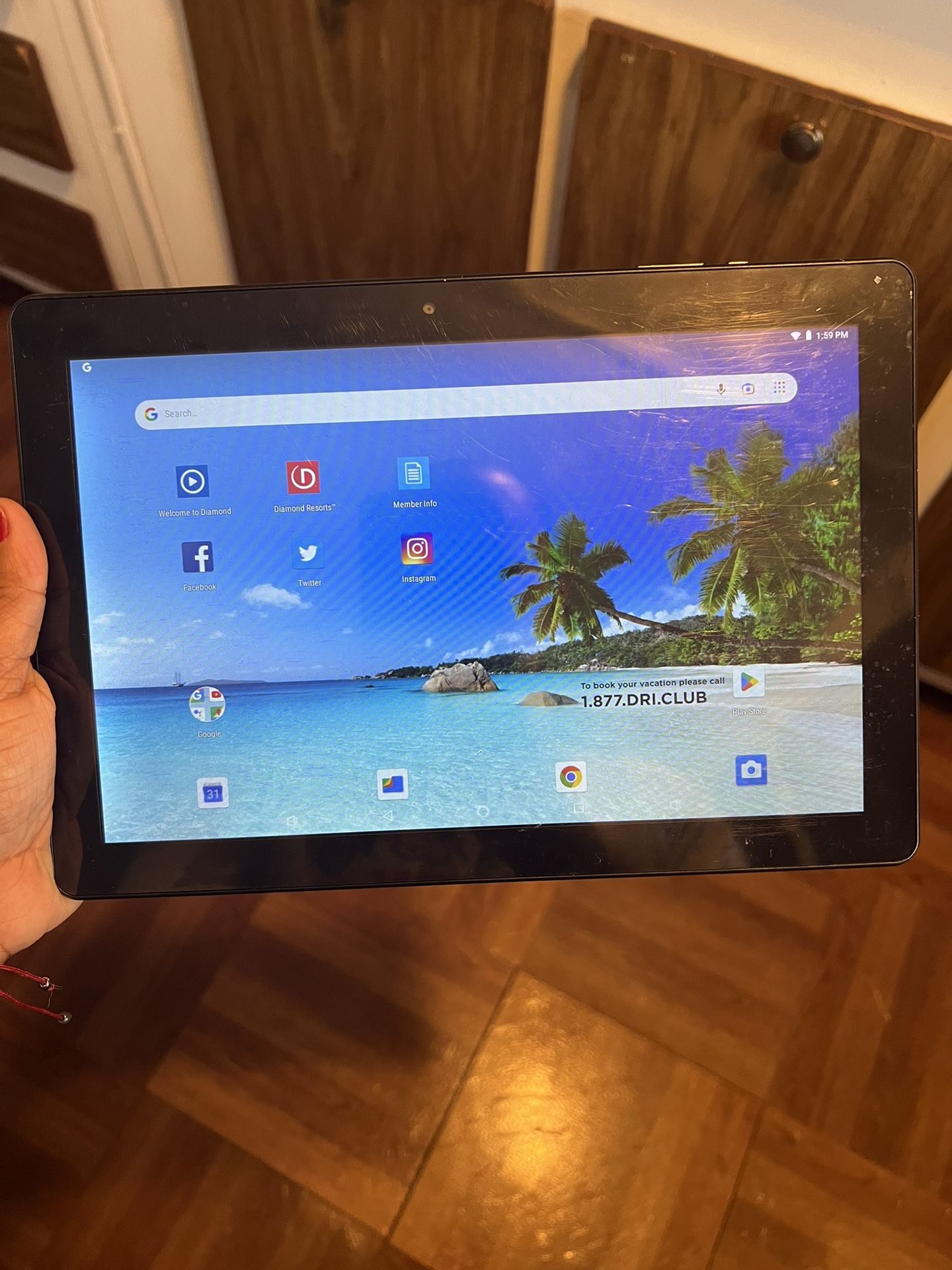 Diamond Resort Android Tablet