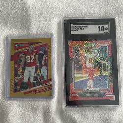 Pair Of 2021 Travis Kelce Cards