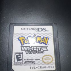 Authentic Pokémon white