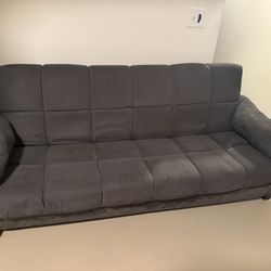 Gray Sleeper/Futon Sofa