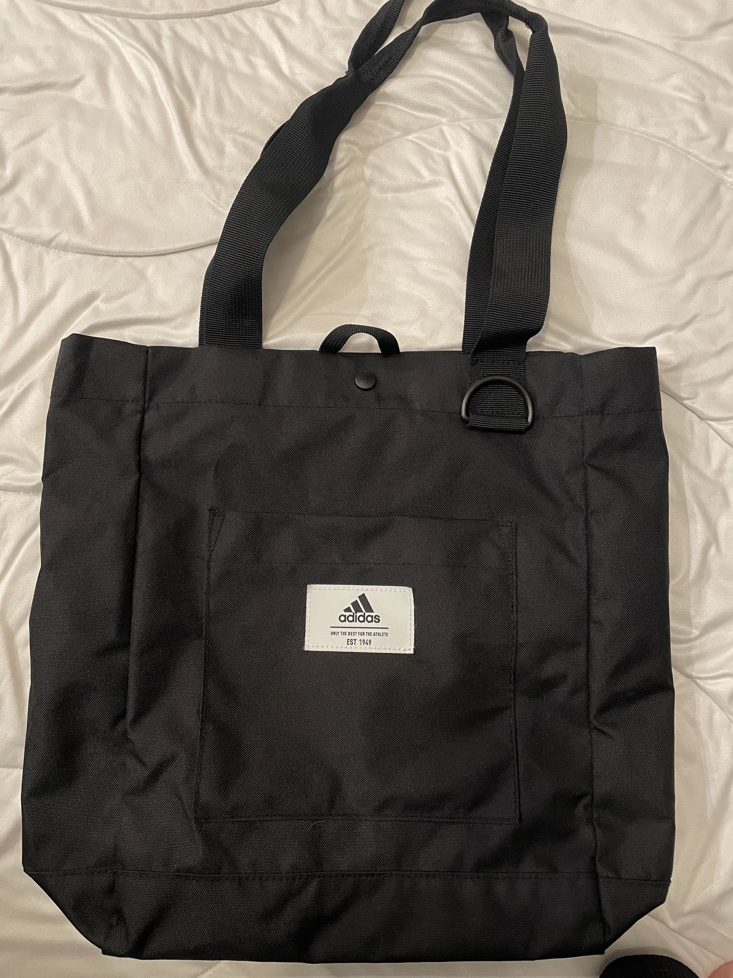 Adidas canvas tote bag