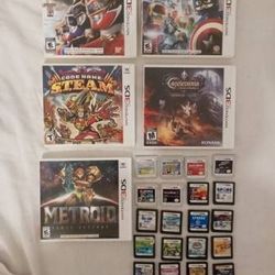 27 Nintendo Ds / 3ds Games LOT