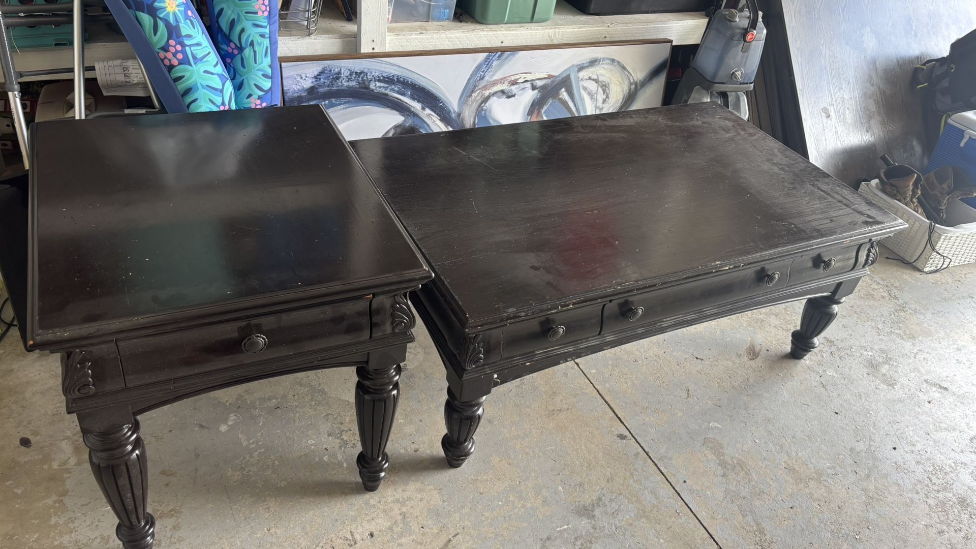 COFFEE AND END TABLES 
