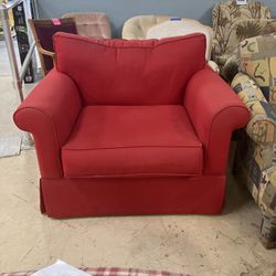 Red Lounge Chair
