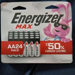 Energizer twenty four pack batteries