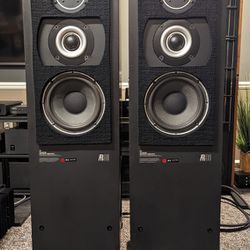 Acoustic Research AR90 Vintage Tower Speakers 