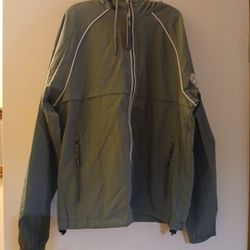 Men's New Balance Windbreaker Jacket Size Small Brand New Green 
