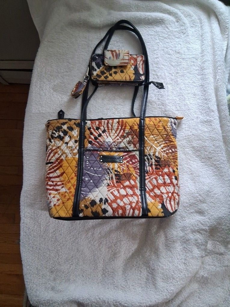 Vera Bradley Purse and Matching 'Wallet'
