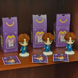 BTS McDonalds Happy Meal Figures Toys Characters