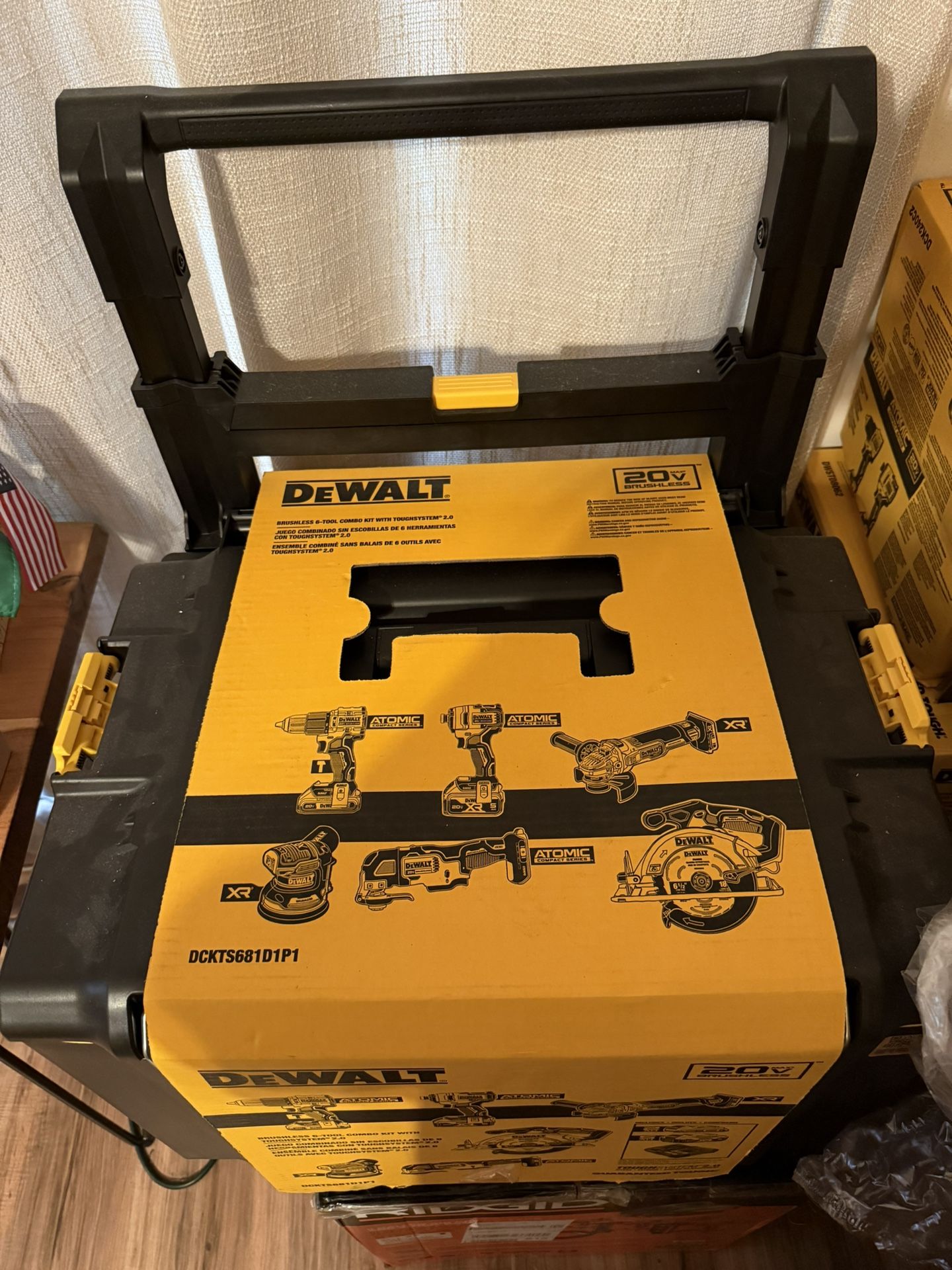 DEWALT 20-Volt MAX ToughSystem Lithium-Ion 6-Tool Cordless Combo Kit