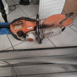 Sthl  Gas Powered Chop Saw Excellent Condition
